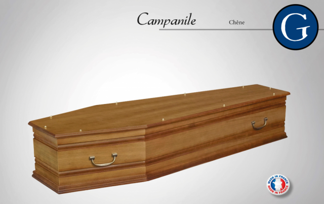Cercueil Campanile - Chêne