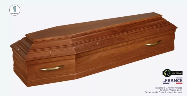 Cercueil Inhumation - Chêne village