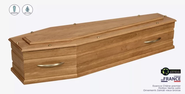 Cercueil Inhumation - Chêne premier